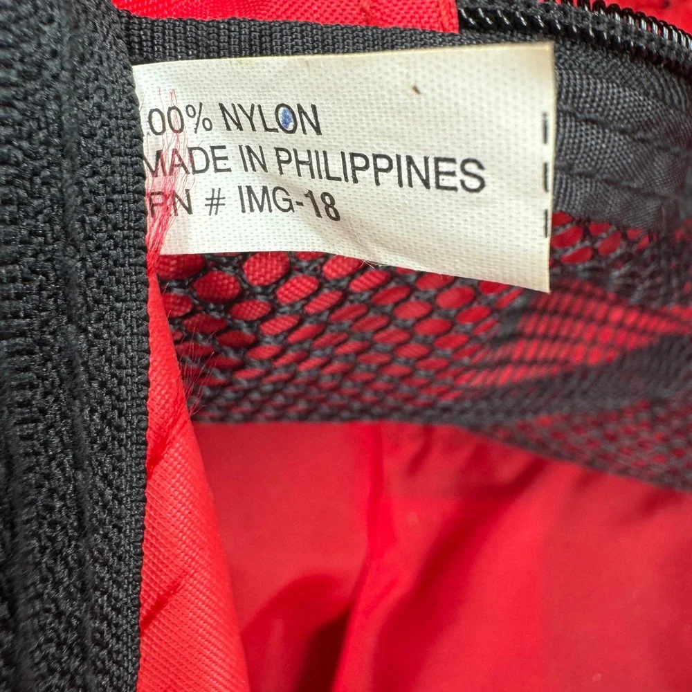 Vintage Marlboro‎ Adventure Team Red Rolling Duffel Bag Large Travel 30 Inch